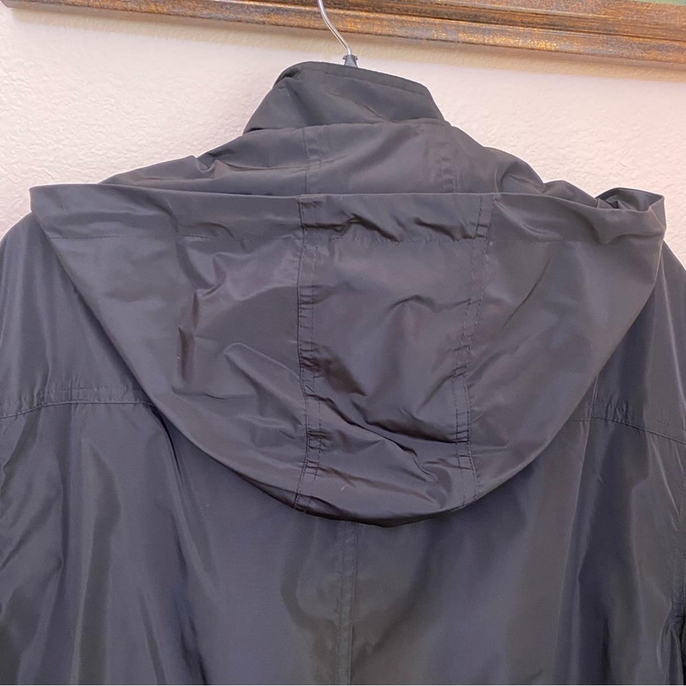MICHAEL Michael Kors Black Hooded Rain Jacket - Picture 11 of 16
